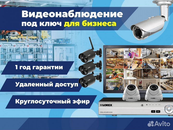 Видеонаблюдение для организаций / физлиц