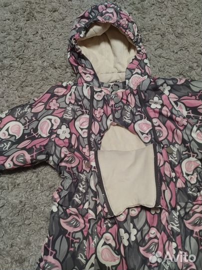 Весенний комбинезон для девочки 92 reike