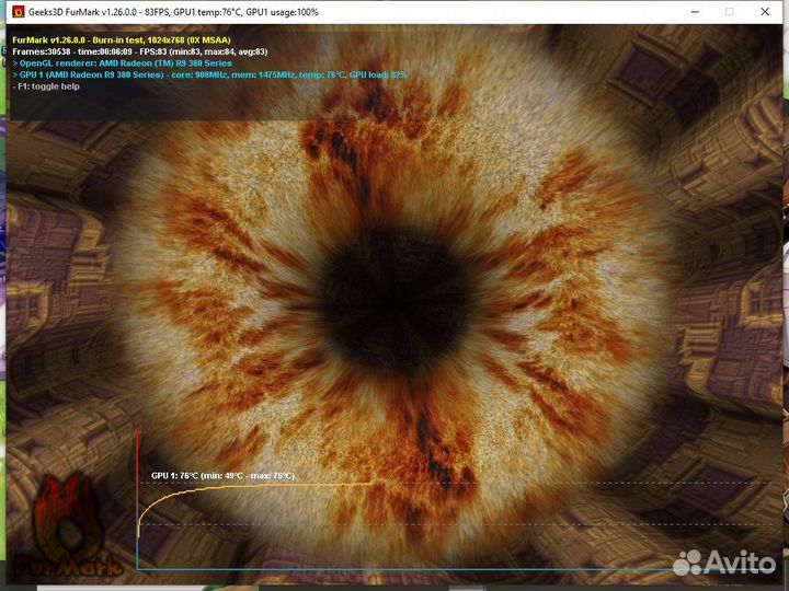 Видеокарта r9 380 4gb