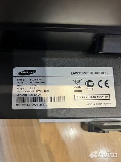 Мфу лазерный Samsung scx 4300