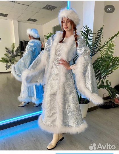 Костюм снегурочки взрослый