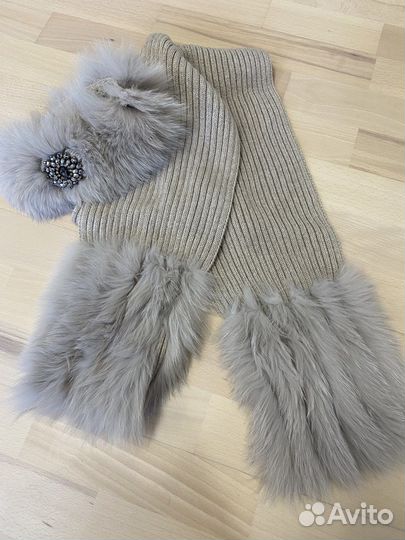 Комплект шапка и шарф