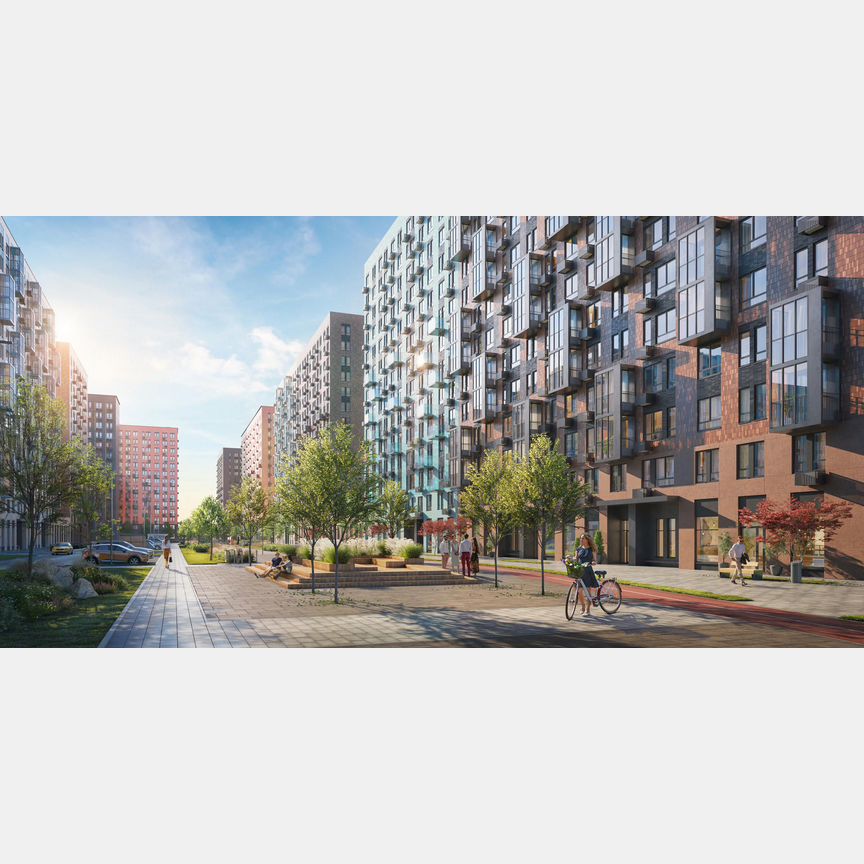 1-к. квартира, 44,4 м², 10/14 эт.