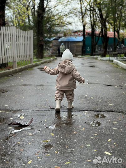 Комбинезон костюм демисезонный весна софтшелл 80