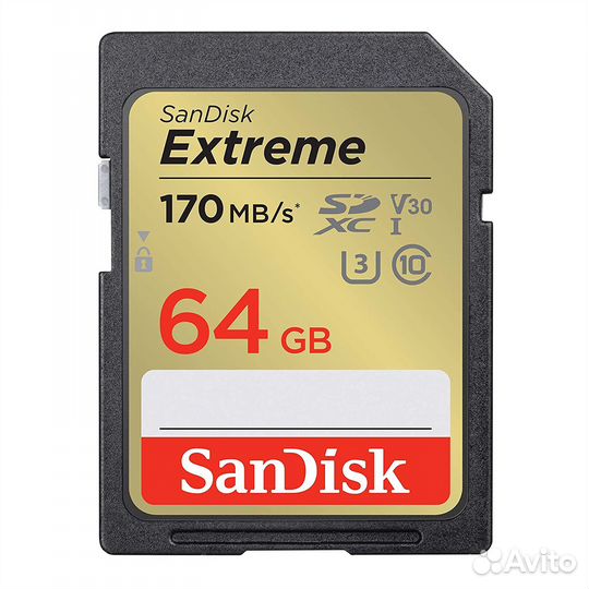 Карты памяти SanDisk SD 64GB