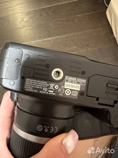 Зеркальный фотоаппарат canon DS126181