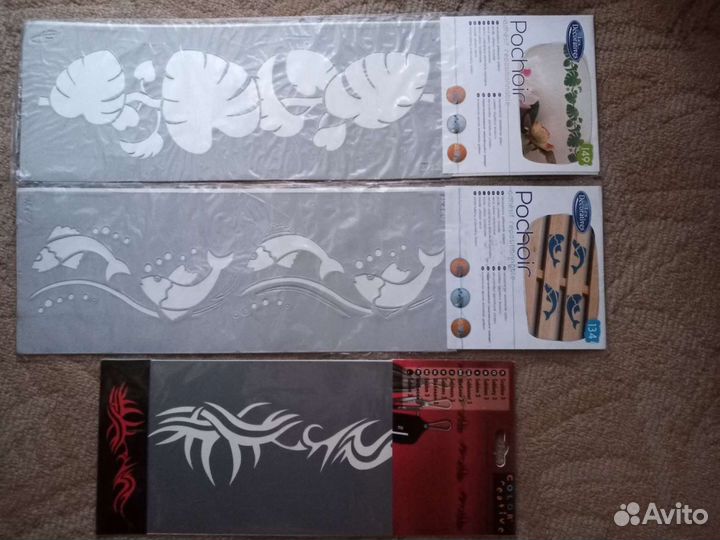 Трафарет декор