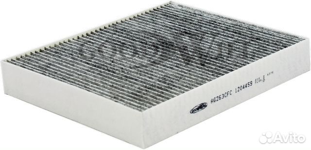 Фильтр салона угольный ford fiesta, fusion - уголь