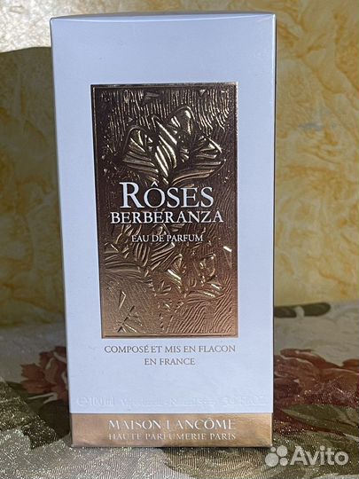 Maison Lancome Roses Berberanza оригинал в слюде