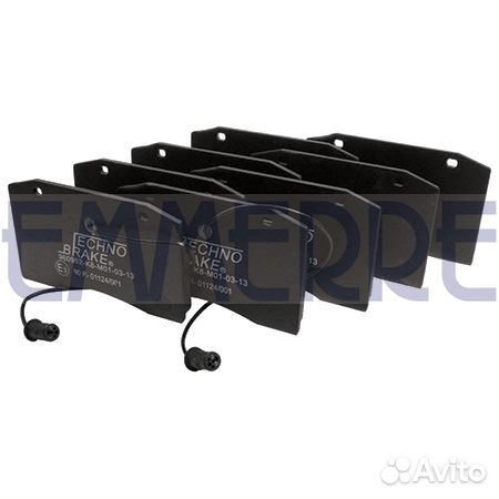 Колодки торм.диск.компл. Iveco