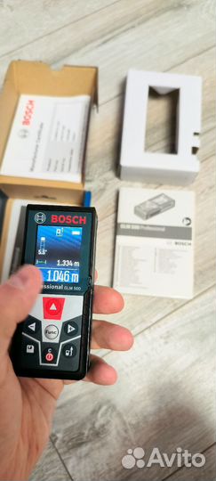 Лазерный дальномер bosch glm 500