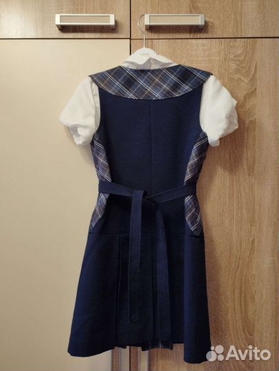 Школьная форма для девочки 122 128 синяя