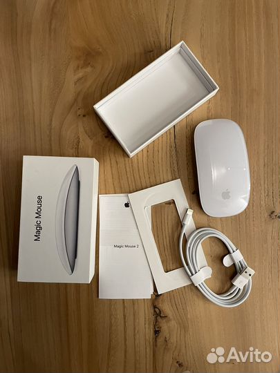 Мышь apple magic mouse 2 полный комплект