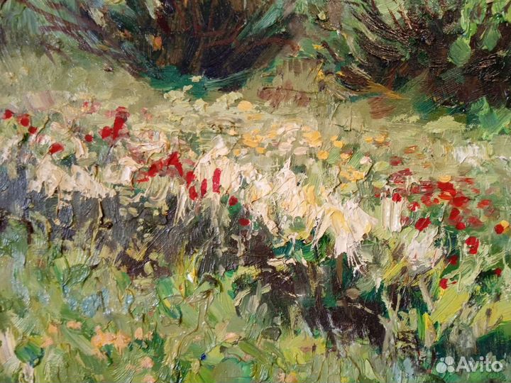 Картина маслом на холсте пейзаж