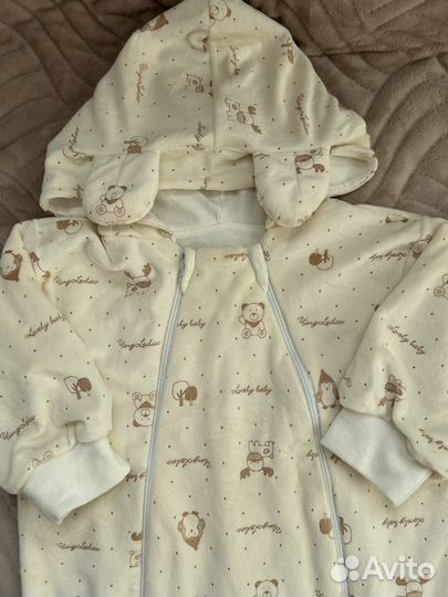 Комбинезон для новорожденного 68