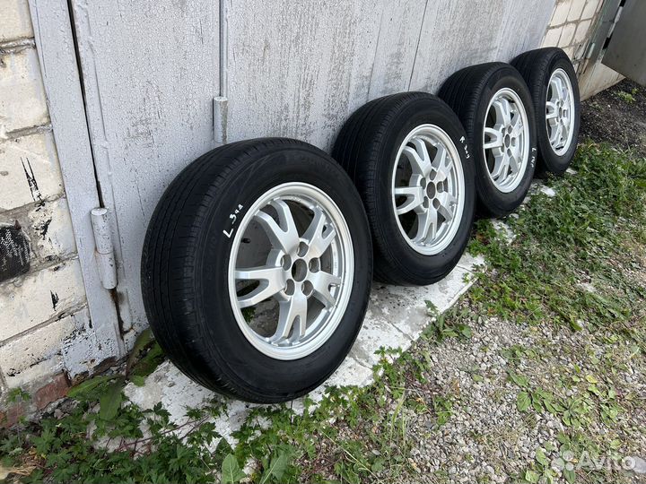 Японские колеса Тойота 195/65/15 лето 5х100