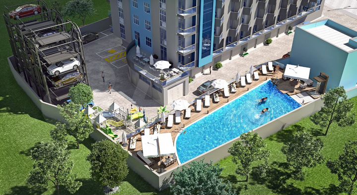 Квартира-студия, 31,9 м² (Грузия)