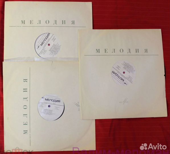 Пуччини - Девушка С Запада. 3LP