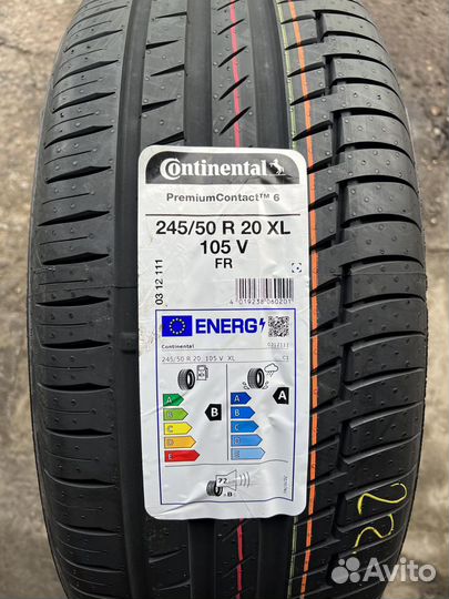 Continental PremiumContact 6 245/50 R20 105V