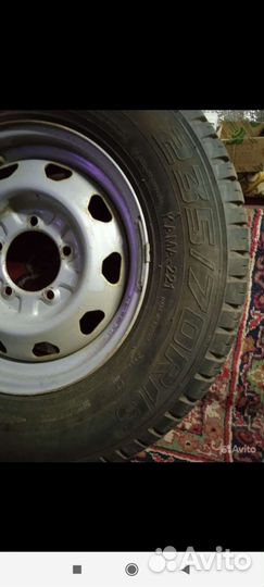 Колесо в сборе на УАЗ R16