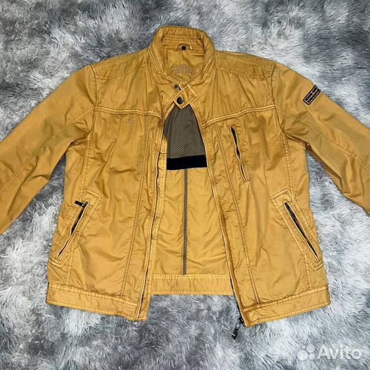 Винтажная куртка Globe-trotter в мото стиле