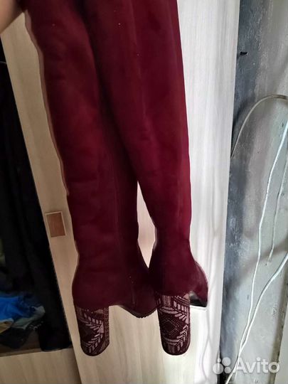 Сапоги ботфорты