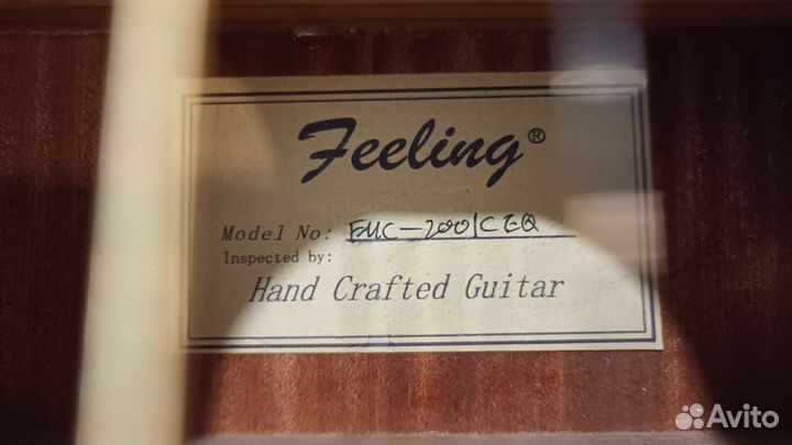 Гитара электроакустическая Feeling