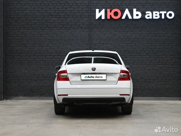 Skoda Octavia 1.6 AT, 2017, 128 287 км