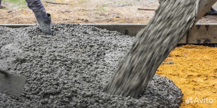 Бетон М100 - М500 с доставкой, Бетононасос