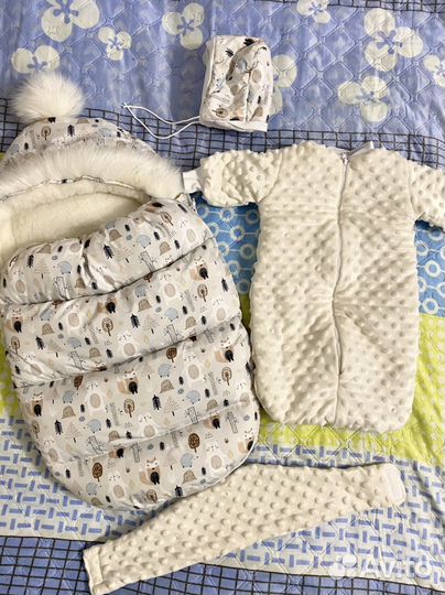 Конверт на выписку зимний