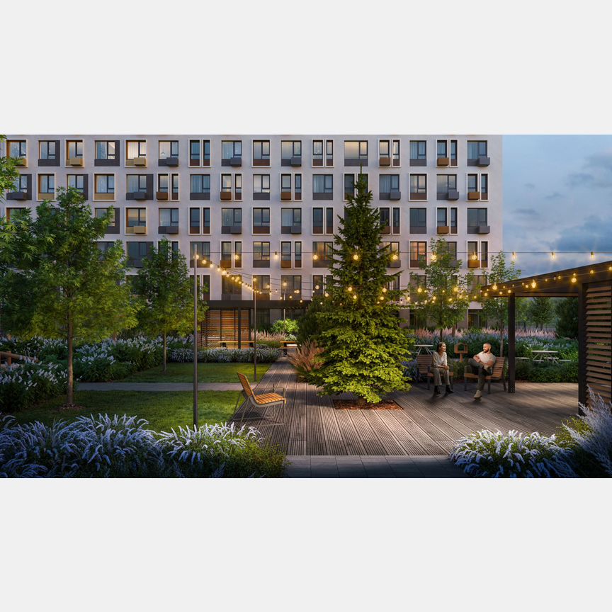 Квартира-студия, 28,7 м², 3/15 эт.