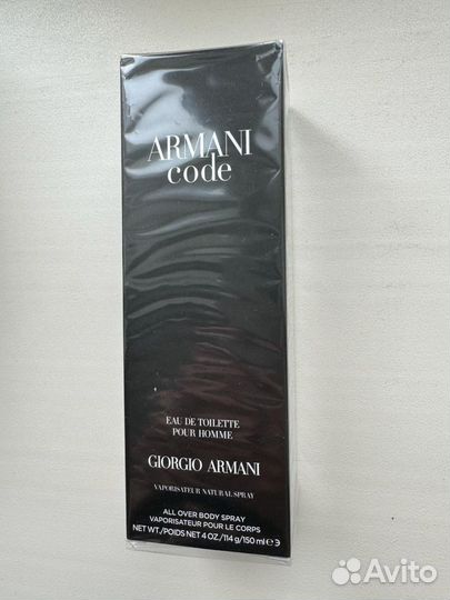 Дезодорант мужской armani code
