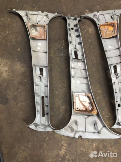 Накладка средней стойки на renault logan