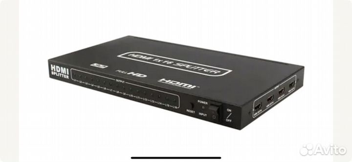 Hdmi сплиттер 1x16