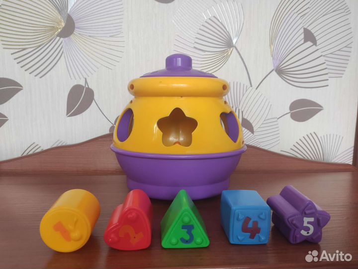 Игрушка - сортер fisher price Волшебный горшочек