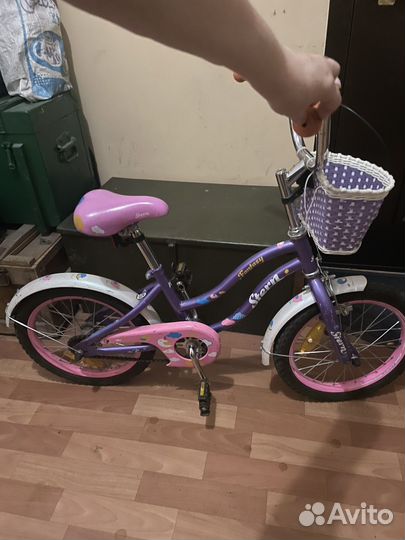 Велосипед для девочки 5-8 лет