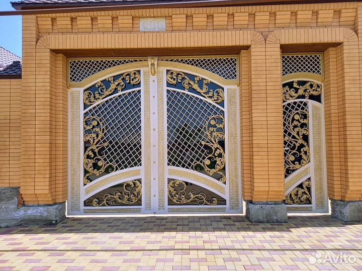 Кованые ворота