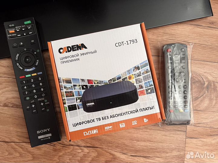 Телевизор Sony Bravia + приемник + антенна