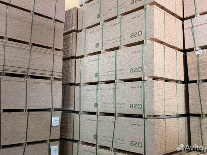 Осб 12мм и др. кроношпан