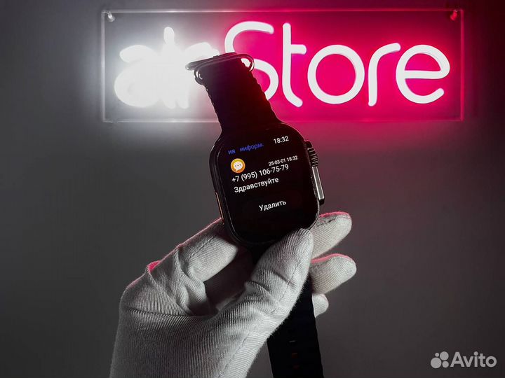 Часы Apple Watch Ultra с галереей