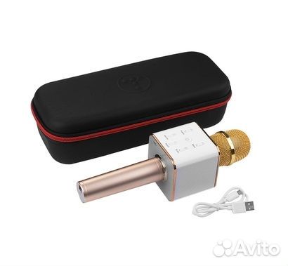 Беспроводной караоке микрофон Q7