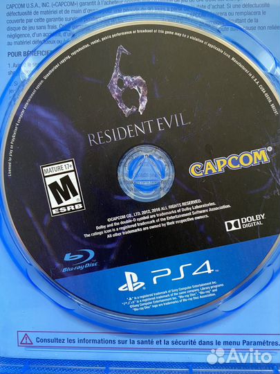 Resident Evil 6 Ps4