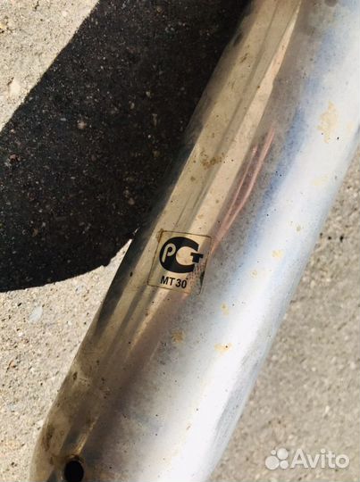 Защита бамперов хром Toyota Prado 150