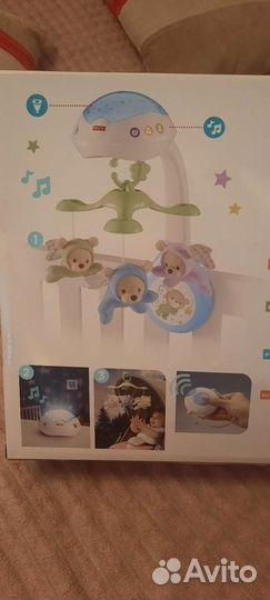 Мобиль на кроватку fisher price