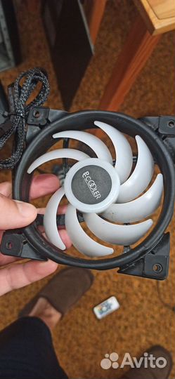 Комплект вентилятор rgb Pccooler Halo kit