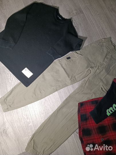 Вещи пакетом на мальчика 134 140