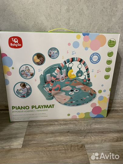 Развивающий коврик с пианино
