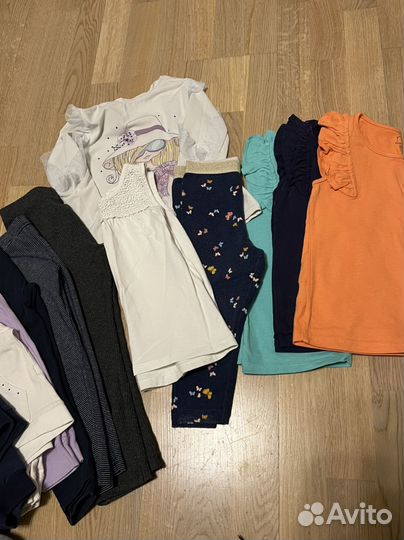 Вещи пакетом для девочки 2-4 года