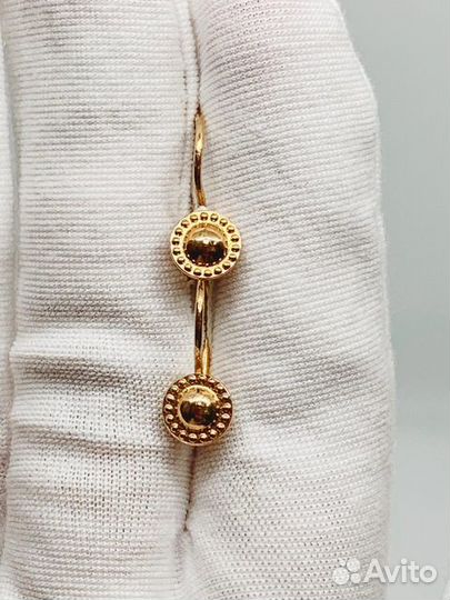 Серьги Золото