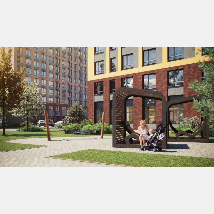 1-к. квартира, 37,3 м², 5/24 эт.